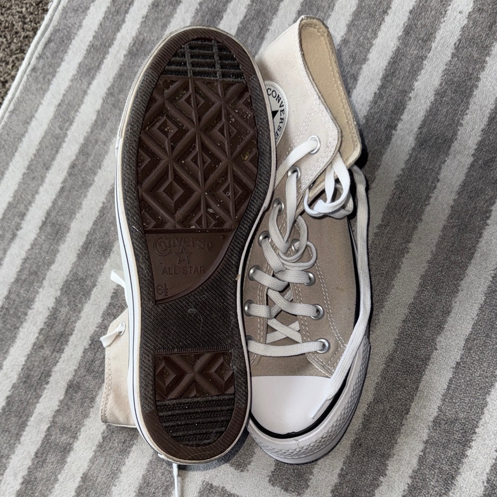 Platform Converse - beige/white - Picture 2 of 2
